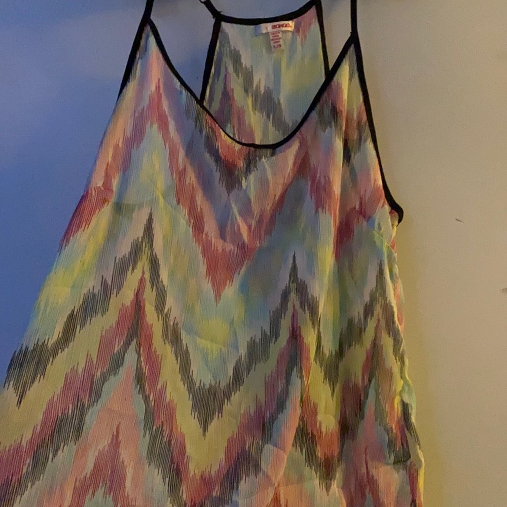 Multi color top